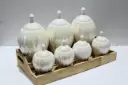 پاسماوری سرامیکی طرح صدفی 