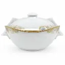 سوپ خوری چینی پردیس طرح دلوین طلایی 