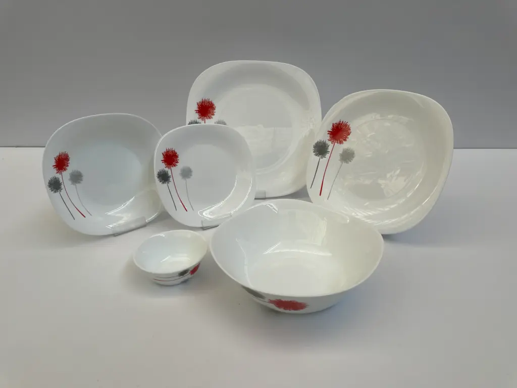 سرویس آرکوپال برمیولی اسپانیایی طرح دندلیون قرمز