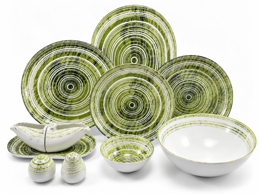 سرویس غذاخوری چینی سنگی مدل F-6-5277 (31 پارچه)