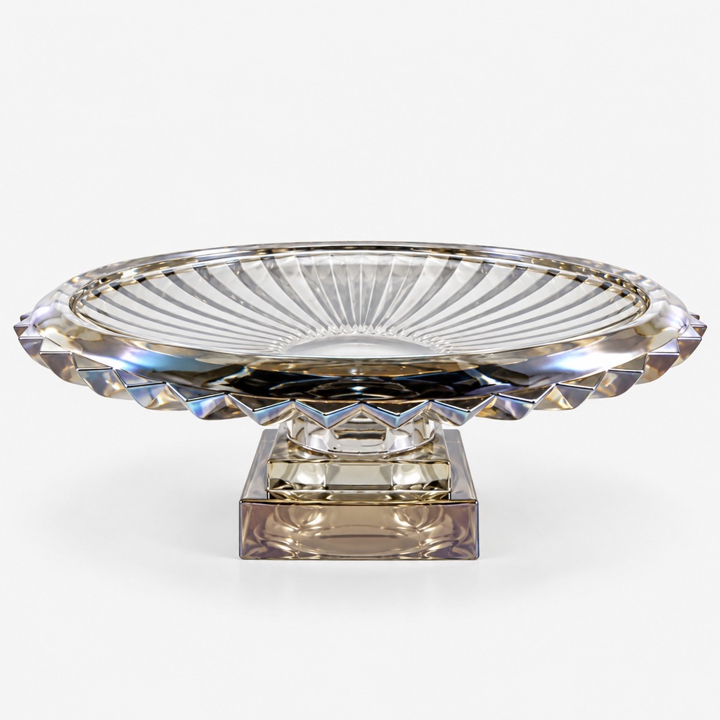 CROWN منگولیا دودی  قاب پایه دار
