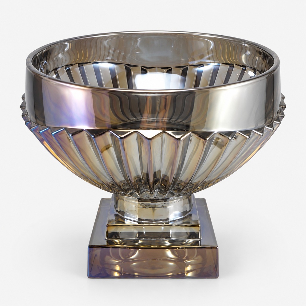 CROWN منگولیا دودی  کاسه پایه دار