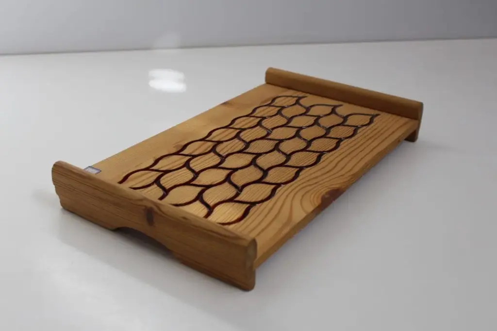 سینی سرو مدل افرا