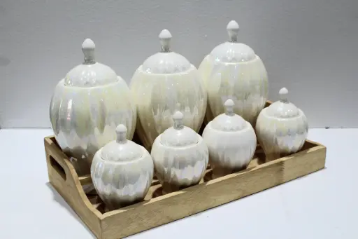 پاسماوری سرامیکی طرح صدفی 