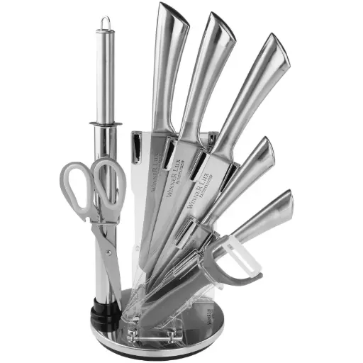 ست چاقو 9 تیکه happy home