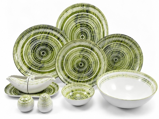 سرویس چینی 31 پارچه سنگی F-6-5277