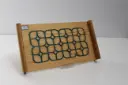 سینی سرو چوبی کوچک مدل