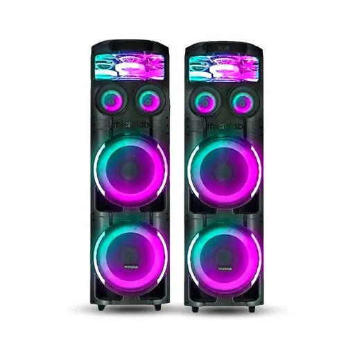 اسپیکر میکرولب مدل V400 3D مجموعه دو عددی
